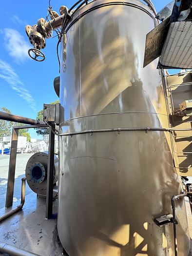 Used Boiler, Hot Oil Heater, 8 MM BTU per Hour, Fulton, Model FT-0800C, #5990963