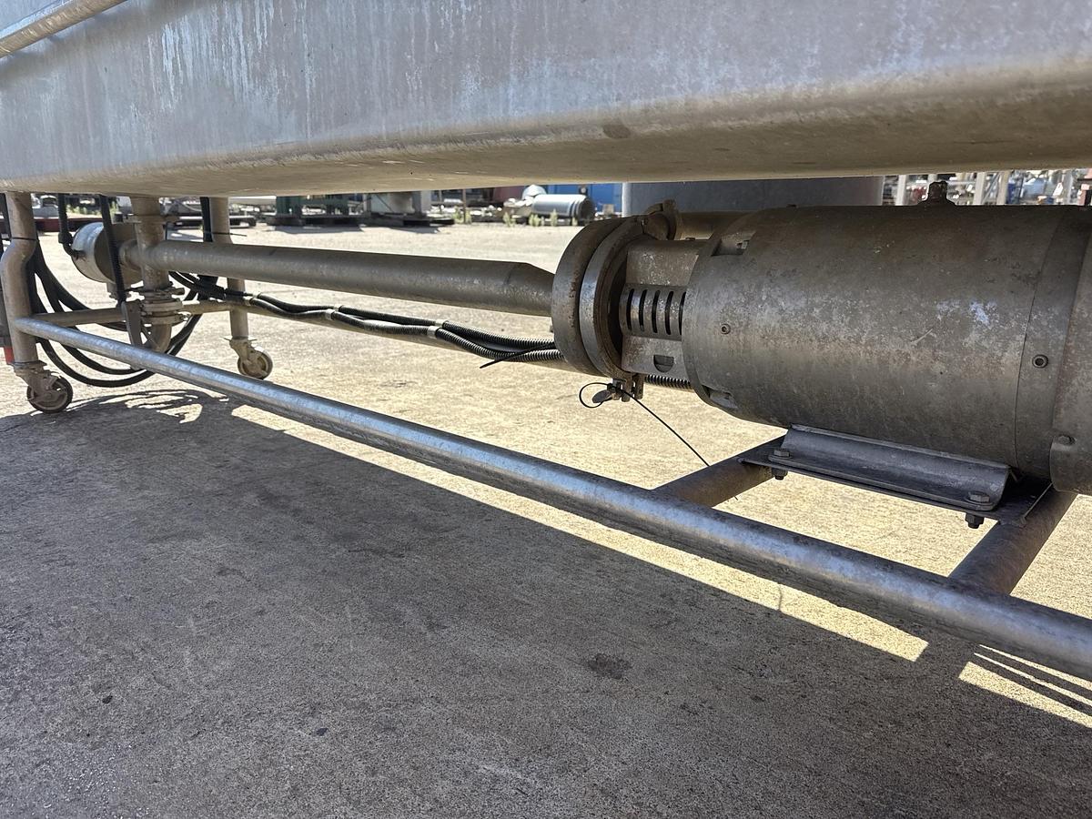 Used COP Wash Tank, 120 Gallon, Stainless Steel, Electric, 10 HP, VFD, #5991519