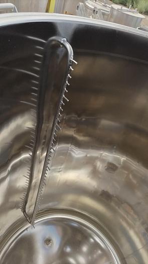 Used Reactor, 106 Gallon (400 Liters), 316L Stainless Steel, Jacketed, 50 PSI Internal - #S745276
