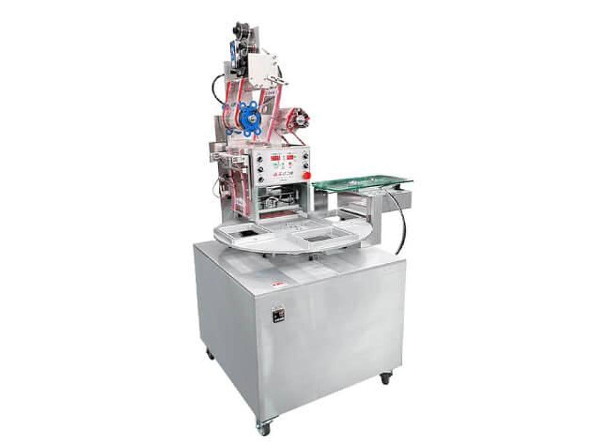 Used Sealer, ET-86 Rotary Cup Sealing Machine, Up to 1000 Cups/Hour, Microcomputer Control, #5991724