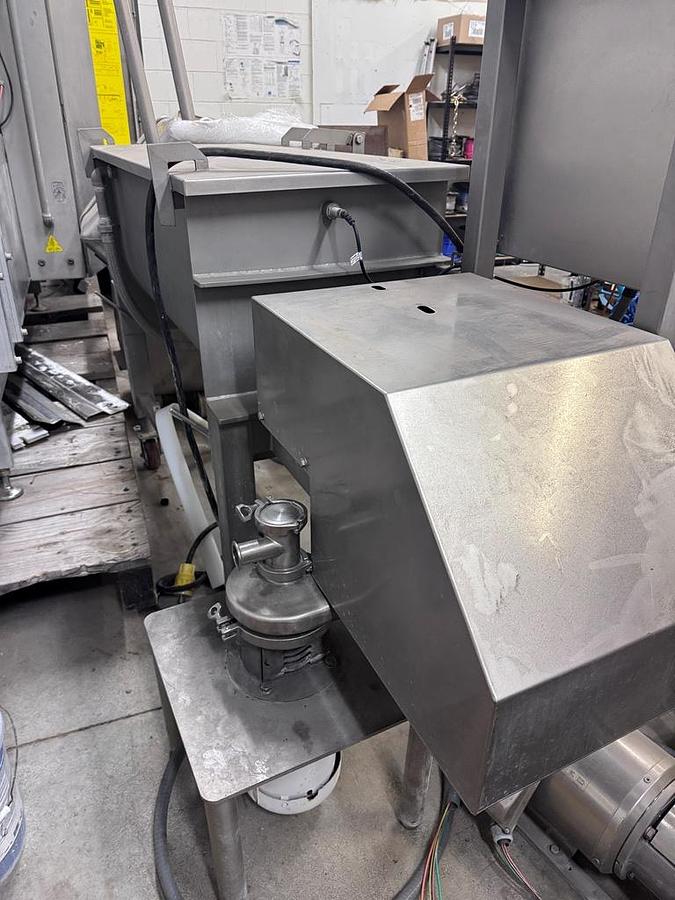 Used Mixer, Ribbon, 18 CF, Blentech, Jacketed, Stainless Steel, #5991892