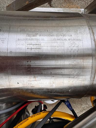 Used Pump, Positive, SPX / Waukesha, Model 030 U2, 1 HP, 1.5" In/Out, #5991261