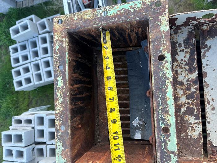 Used Mill, Hammer, includes 8" x 12" feed opening with grate cover. #4361716