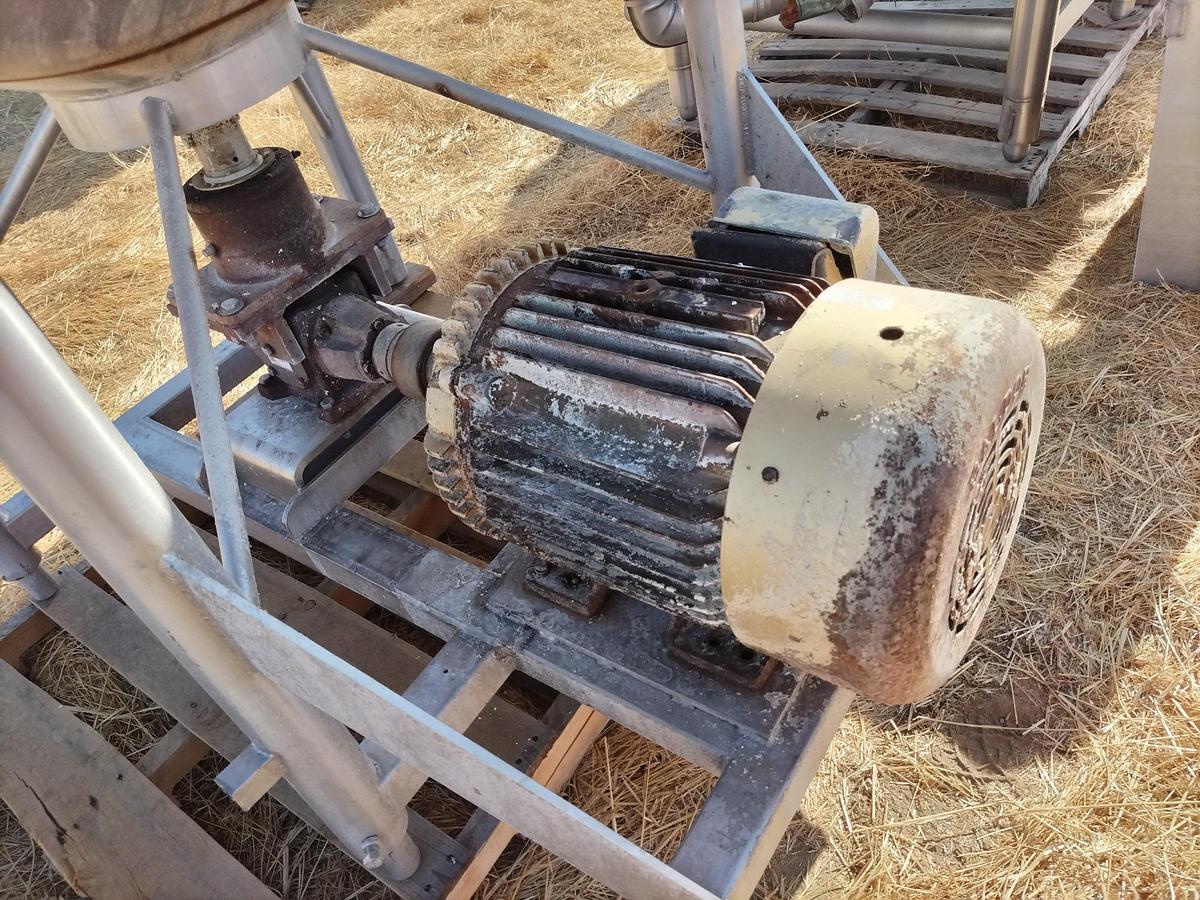 Used Tank, 200 Gallon, APV Crepaco, Liquifier, Single Wall, Stainless Steel, #5991452