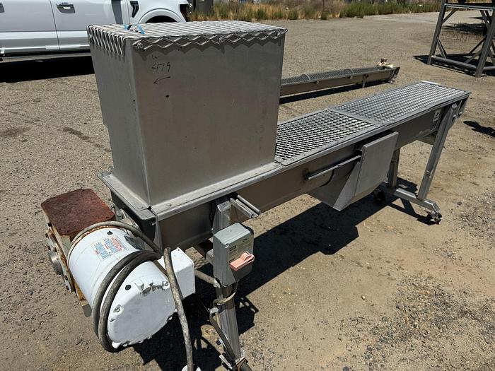 Used Mixer, Paddle, Continuous, 10" X 7'4", Portable, #5861450