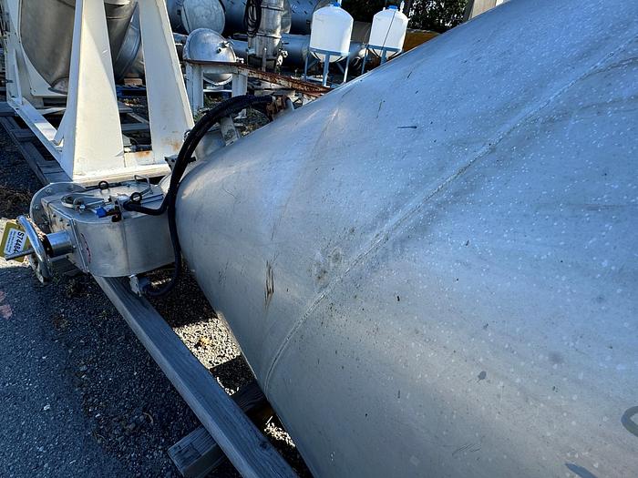 Used Mixer, Nauta, 50 CF, Stainless Steel, 8' Diameter #S744844