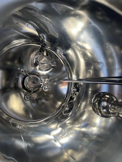 Used Reactor, 25 Gallon (100 Liters), Hastelloy, Jacketed, Agitated #S745445