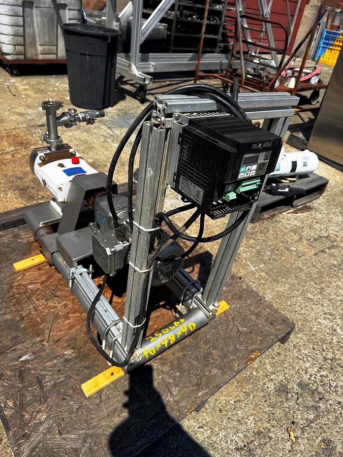 Used Pump, Positive Displacement, 1”, 1HP, GHPD, Model SRU-2NLS, VFD, #5991517