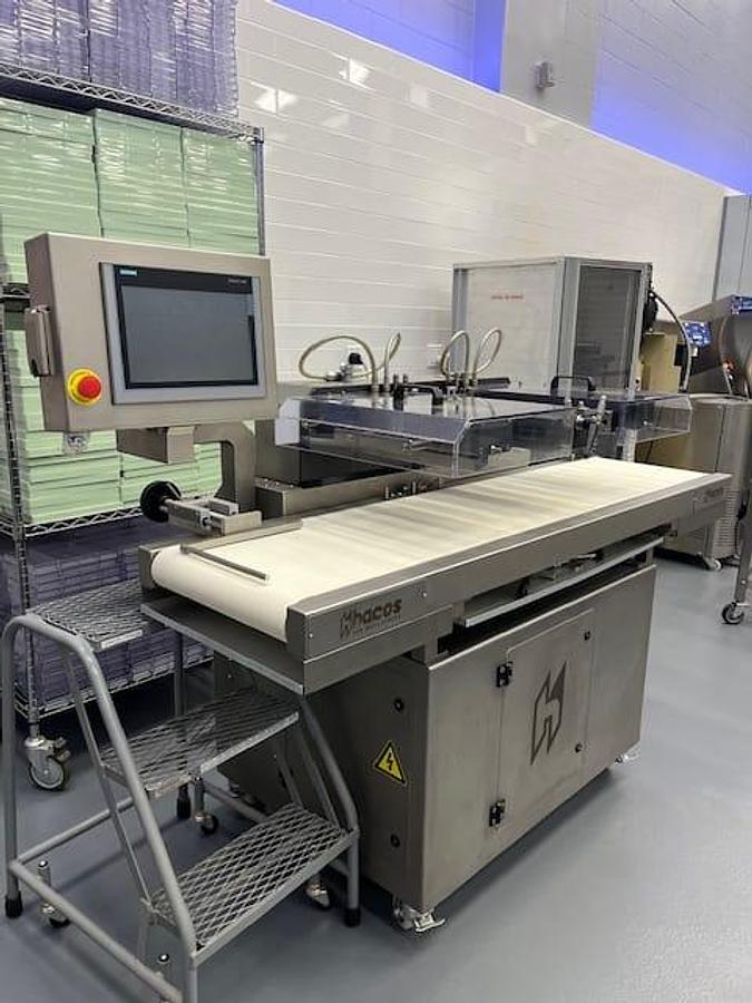 Used Depositor, Chocolate, Model MINOS 9, Siemens Touchscreen, 120V, Stainless Steel, #5991860