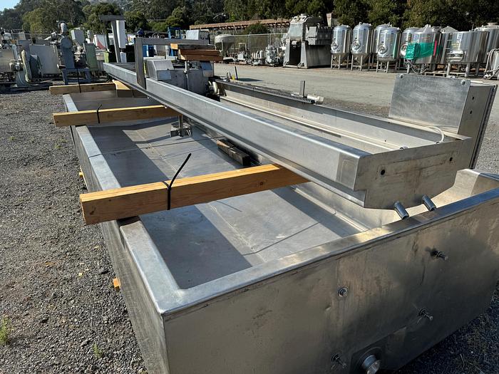 Used Tank, 1,000 Gallon, Stainless Steel, Cheese Vat, Kusel, DLHD16, #5861437