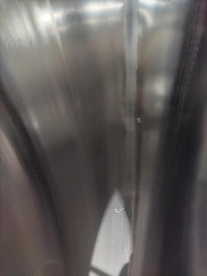 Used Tank, 1,320 Gallon (5,000 Liter), Jacketed, Agitated, 316L Stainless Steel, 100 PSI, #5991478