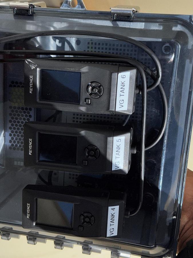 Used Tank, 6,870 Gallon (26,000 Liter), 7' Diameter, Stainless Steel, Vertical #5991376