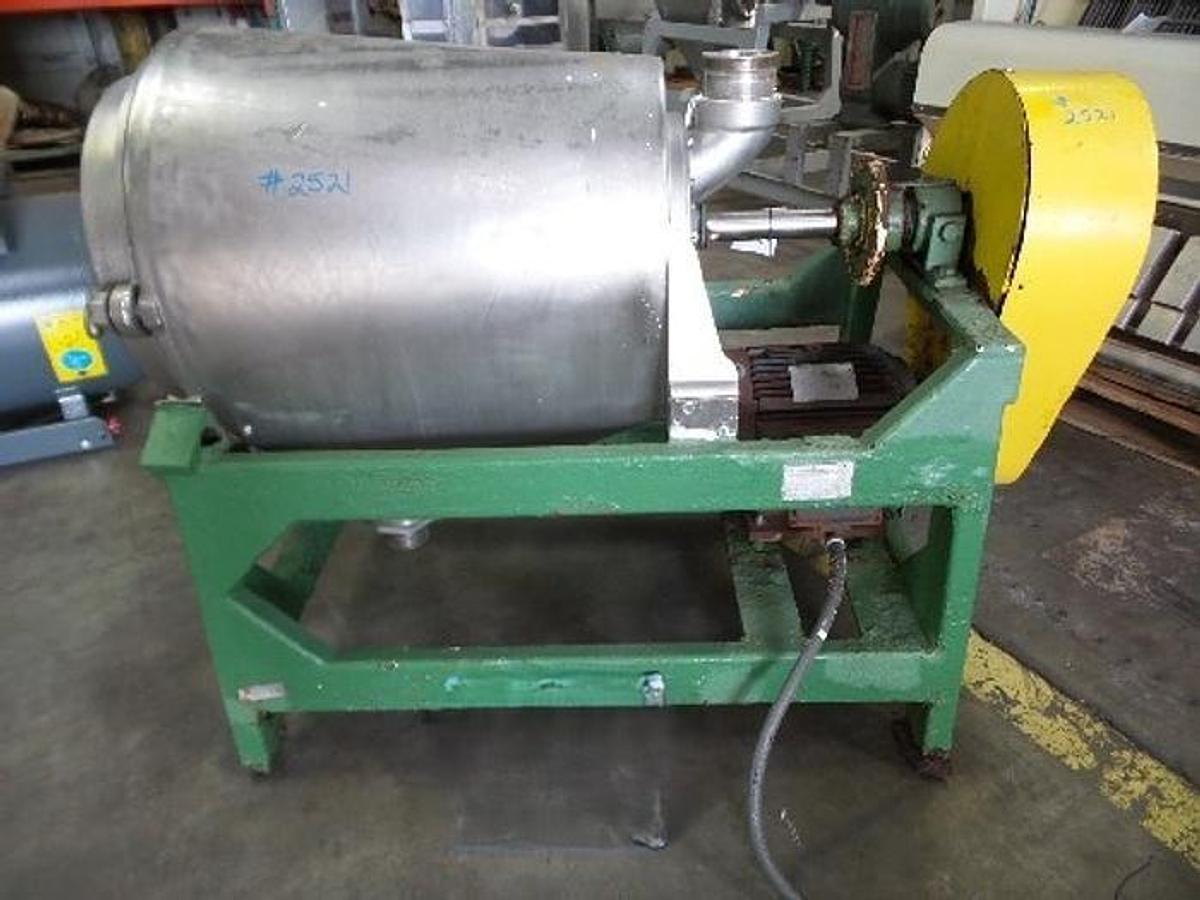 Used Pulper, Finisher, Langsenkamp, Model 67-A, Stainless Steel Chamber, Belt Drive, #5991919