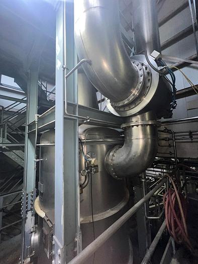 Used Evaporator, 2-Effect, Stainless Steel, Rossi Cattelli T30 D.E. Venus - #4487802