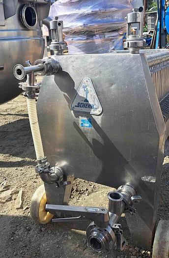 Used Filter, P&F, 15" x 15", S/st, Schenk, 32 SF #S745167