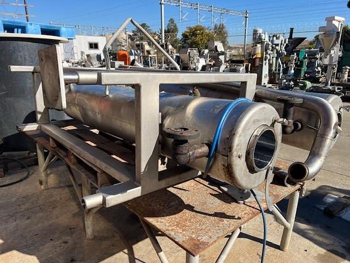 Used Votator, 6" X 72", Stainless Steel, Hot Oil, Spare Barrel, #5990977