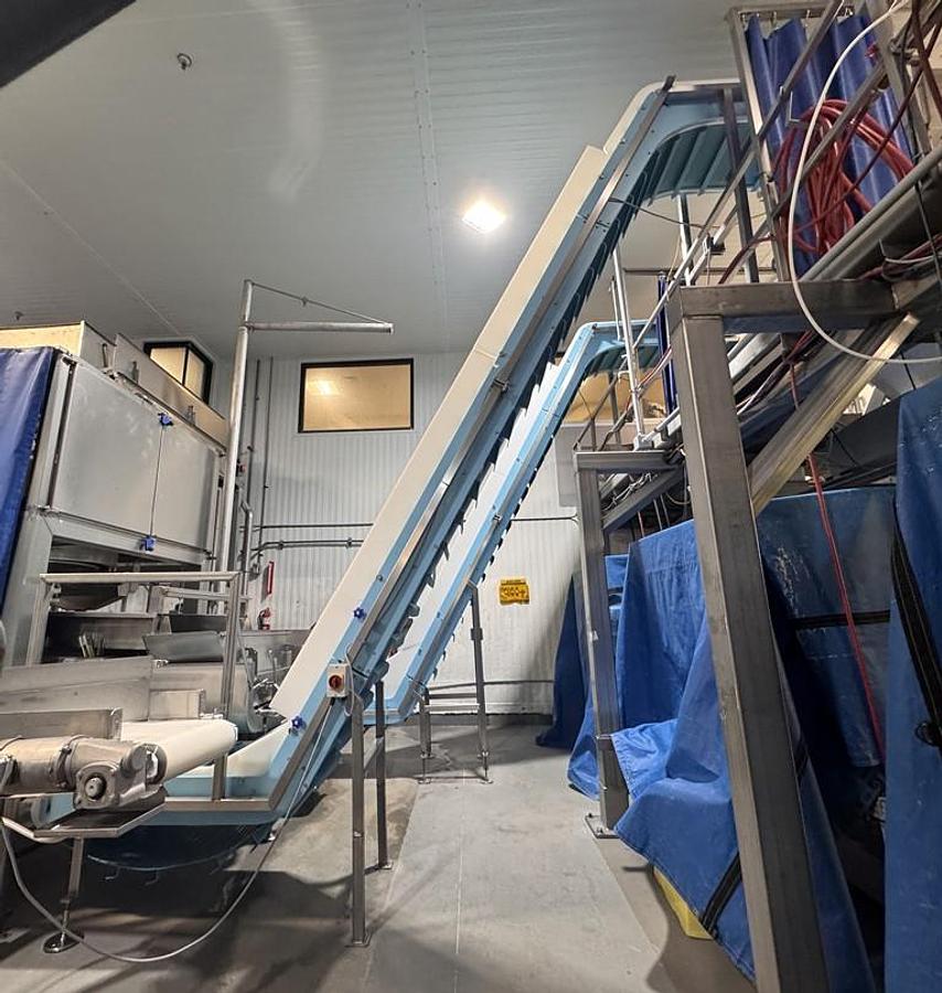 Used Filling Line, Bag, Ishida Combination Scale, Bosch SV 3800 Bagger, Elevator, Produce, #5991861