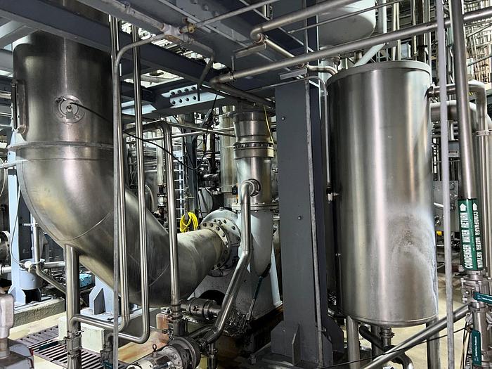 Used Evaporator, 2-Effect, Stainless Steel, Rossi Cattelli T30 D.E. Venus - #4487802