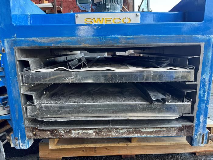 Used Screen, Gyratory, Sweco, 3' Wide X 6' Long, Stainless Steel, Model CLD 3X6L5 #S745403
