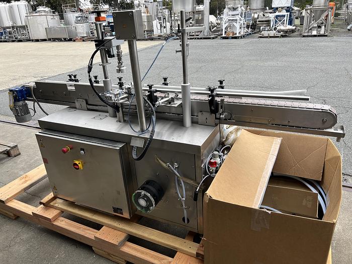 Unused Filling Line, Bottles, Pharmtec RVE, 15 CPM, Filler, Cappers #C745123