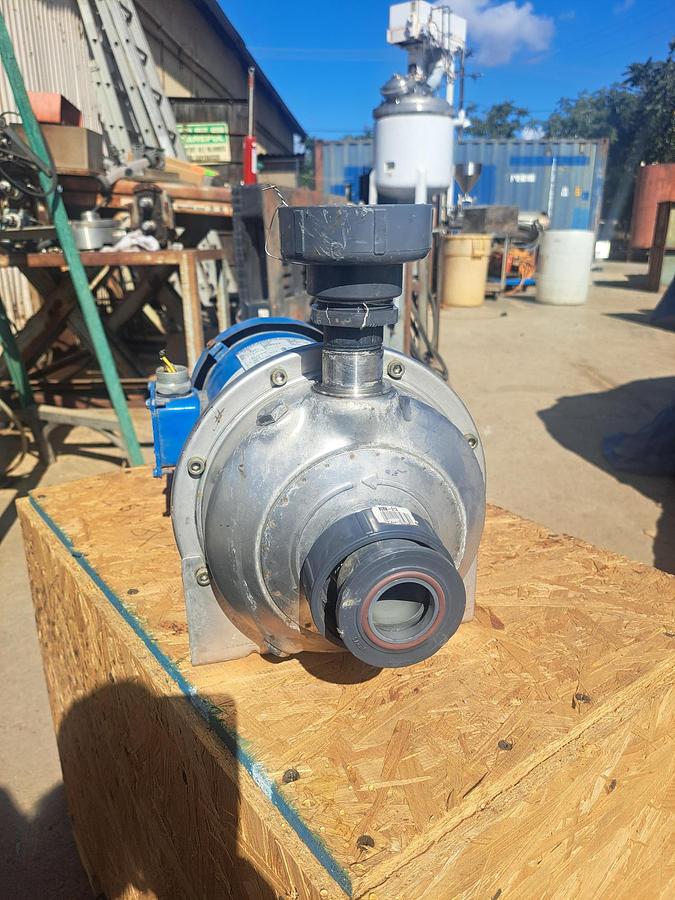 Used Pump, Centrif., 1.5 HP, 316L S/st, 1" x 1-1/4"-6, Gould #S743664