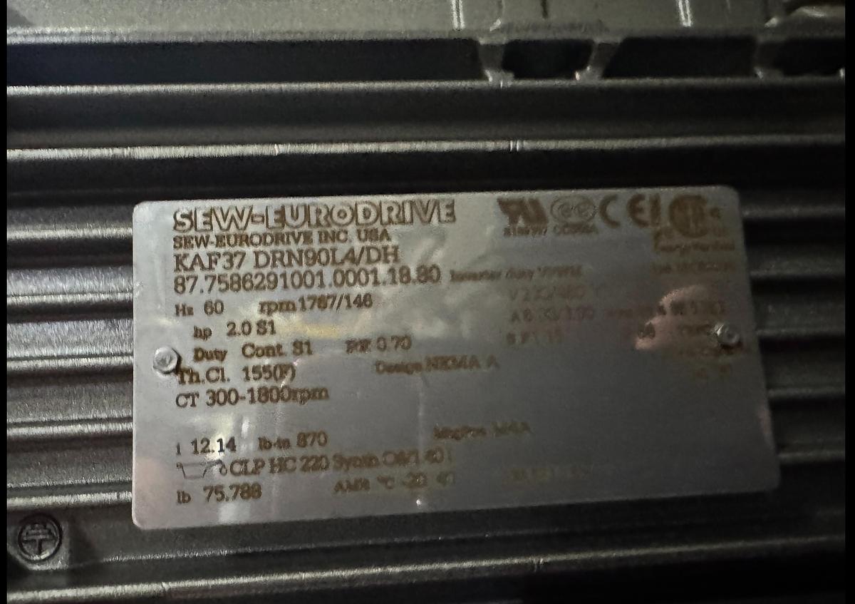 Unused Conveyor, Belt, Bottle Track, Stainless Steel, Alliance, 90’ Long, #5991711