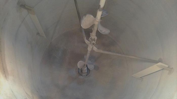Used Tank, 2,250 Gallon, Stainless Steel, Agitated, 3 HP,  6' X 8’3” #S745314