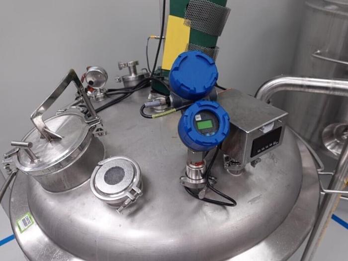 Used Reactor, 130 Gallon (500 Liters), 316L S/St, Jacketed, 45 PSI Internal, Agitated #S745435