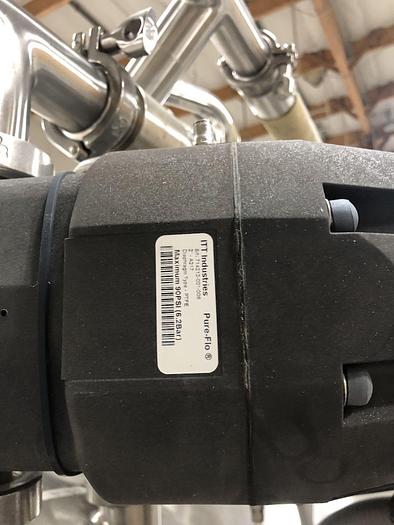 Used CIP Skid, 2-Tank, 230-Gallon, 316L Stainless Steel, A&B Process Systems - #4750220