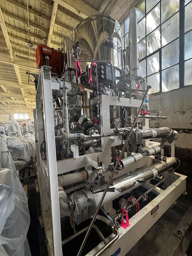 Used Evaporator, WFI Still, Vapor Compression, MECO, 750 GPH, #5991234