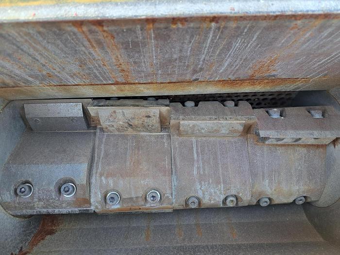 Used Rapid F-19 Plastic Granulator with Conveyor, 15 HP #S744853