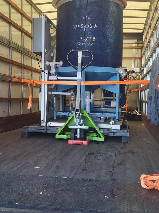 Used Tank, 160 Gallon (600 Liters), Hastelloy, Jacketed, 45 PSI Internal #5991211