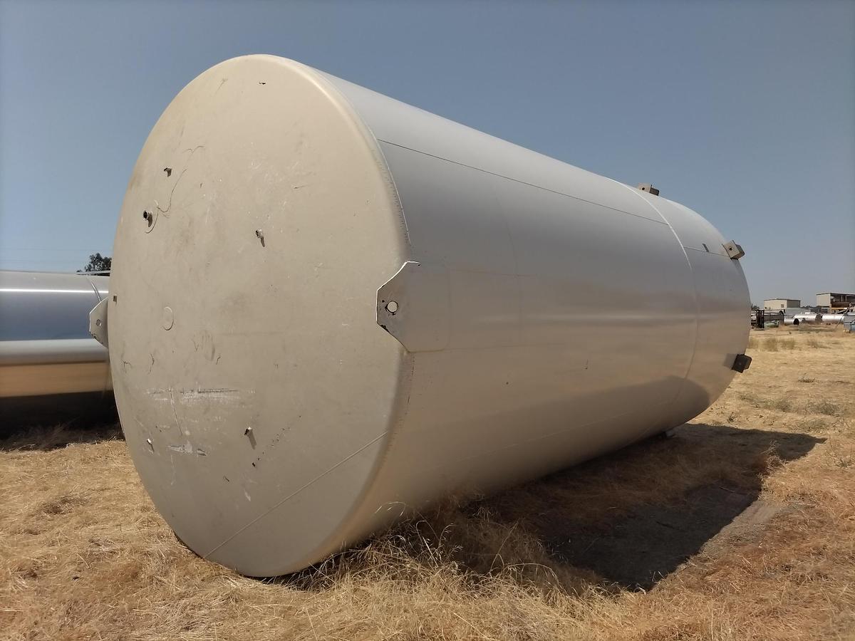 Used Tank, 10,000 Gallon, Stainless Steel, Walker, Insulated Silo, #5991521