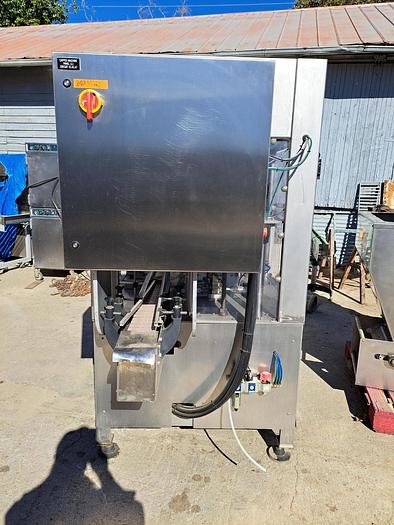 Used Capper, Resina, Model NRS-51, Single Chuck, Stainless Steel