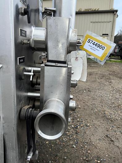 Used Feeder, Screw, 4" x 20", S/st, APV Crepaco, Model S430, Fruit Feeder #S744990