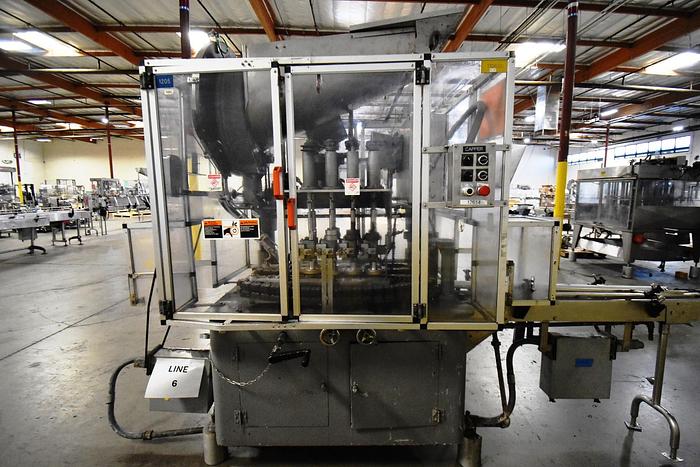 Used Capper, Resina, Spindle Capper, Screw Capper, Cap Feeder #5991087