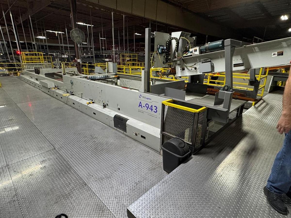 Used Bottling Line, 600–800 BPM, US Bottlers Filler, Sidel Labeler, Kisters TSP100V Shrink Wrapper, #5991609