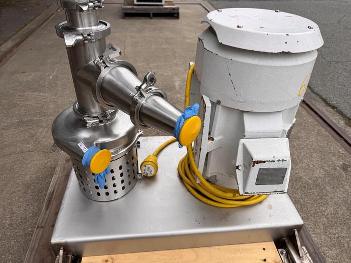 Used Mixer, High Shear, Tri-Blender, Model F3218MD-MBV-S, 15 HP, Stainless Steel, #5991319