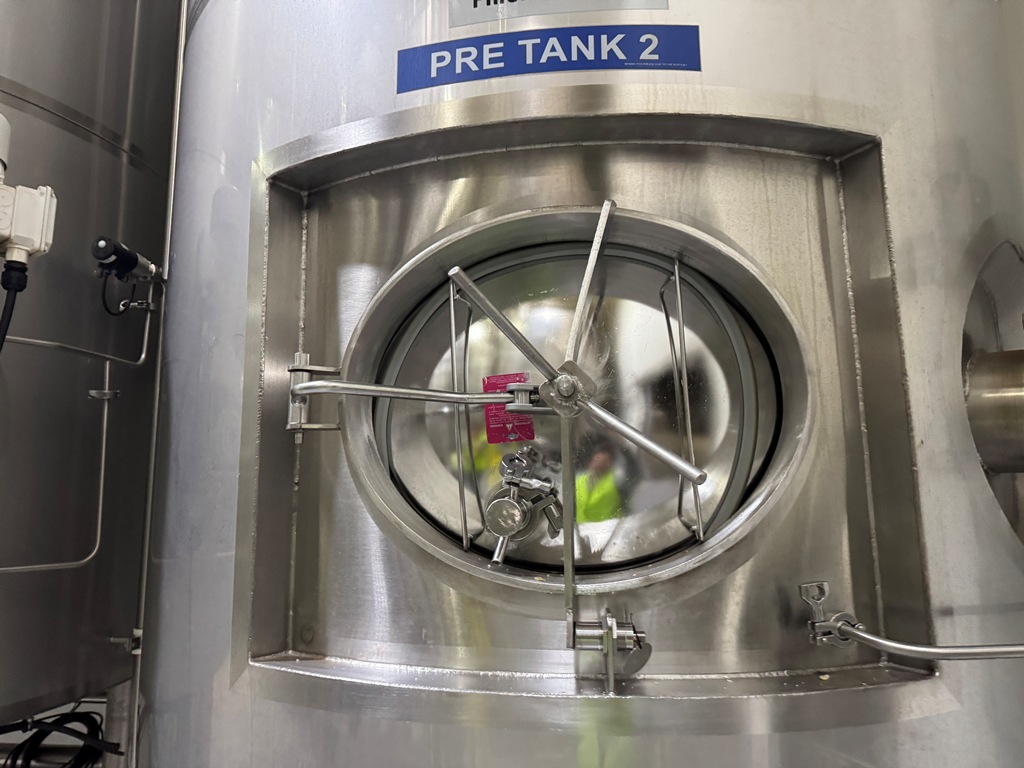 Used Tea Blending & Brewing, GEA, Brew Vessels, Blend Tanks, Valve Matrix, (3) Tank CIP System, #5991625