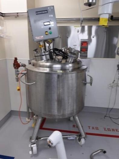 Used Reactor, 65 Gallon (250 Liters), 316L S/St, Jkt, Agitated #S745444