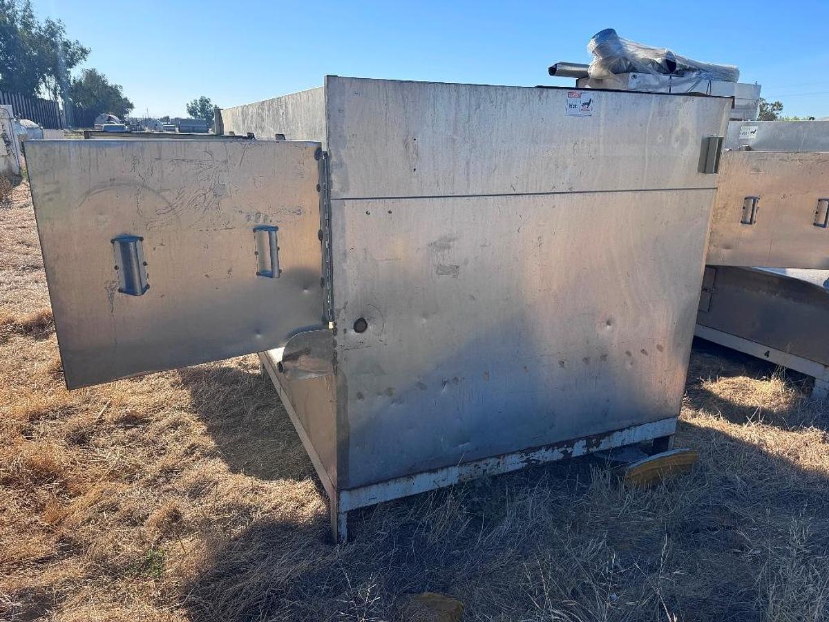 Used Roaster System, Dual Bed, (2) 12' L x 6' W Beds, Gas Fired, Stainless Steel, #5991873