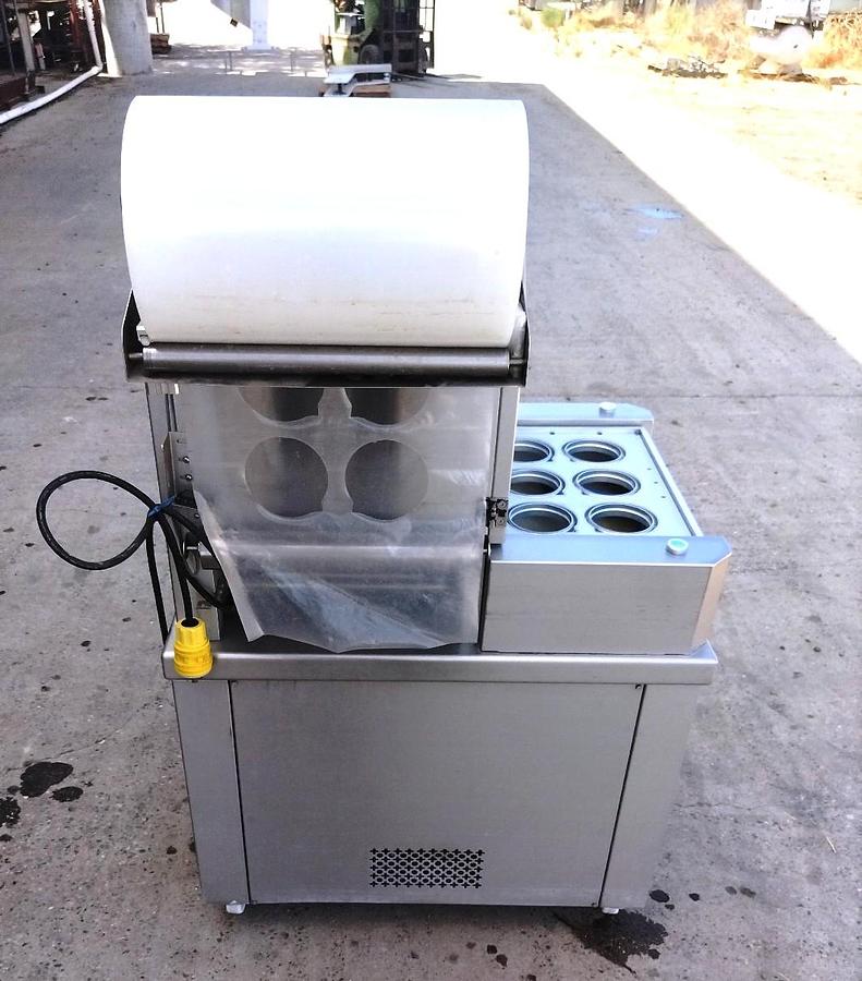 Used Sealer, Tray, 6-Station, Semi-Automatic, XtraVac, Stainless Steel, #5991893