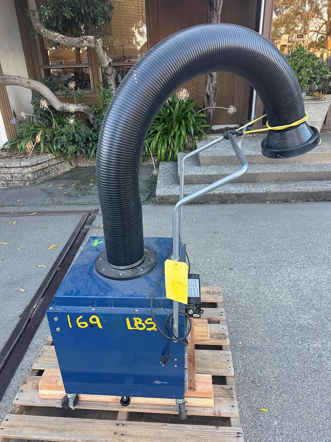 Used Dust Collector, Fume Extractor, Portable, Sentry Air Systems, SAS Model 550, #5991655