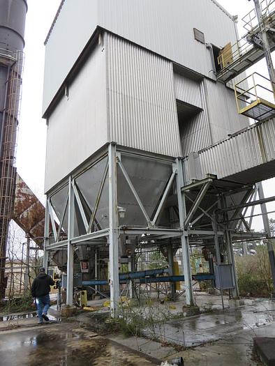 Used Dust Collector, Baghouse, Zurn, Mdl A-ZJ-270-14.75, 6,256 Sq-Ft, #5991356