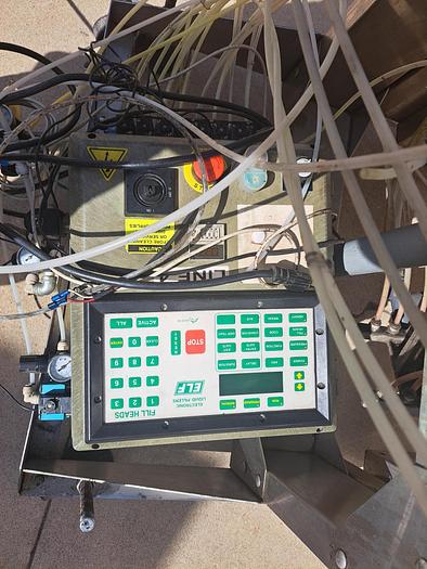 Used Filler, Bottle, 8-Head, Inline, ELF, Model CTRI-8, Pressure Filler #S745299