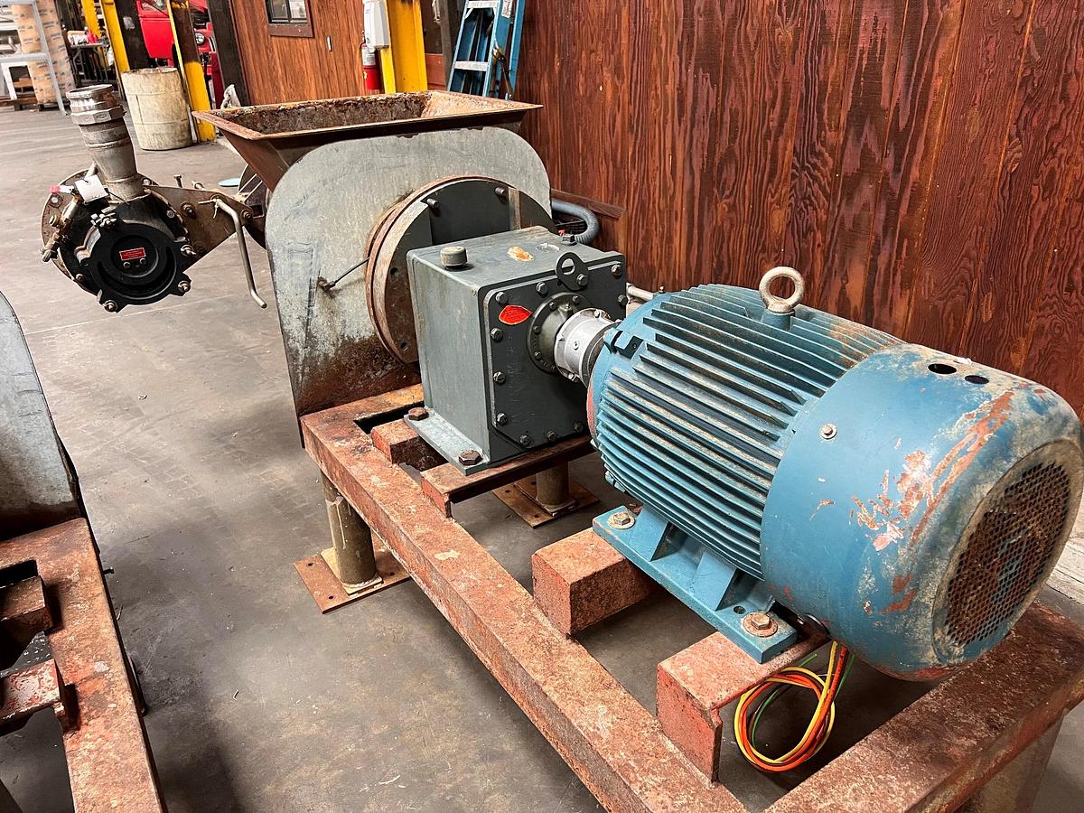 Used Grinder, Autio 1101 GH, 50 HP, Vane Pump, Mild Steel, 11” Head, 25,000 lb/hr, #5991528