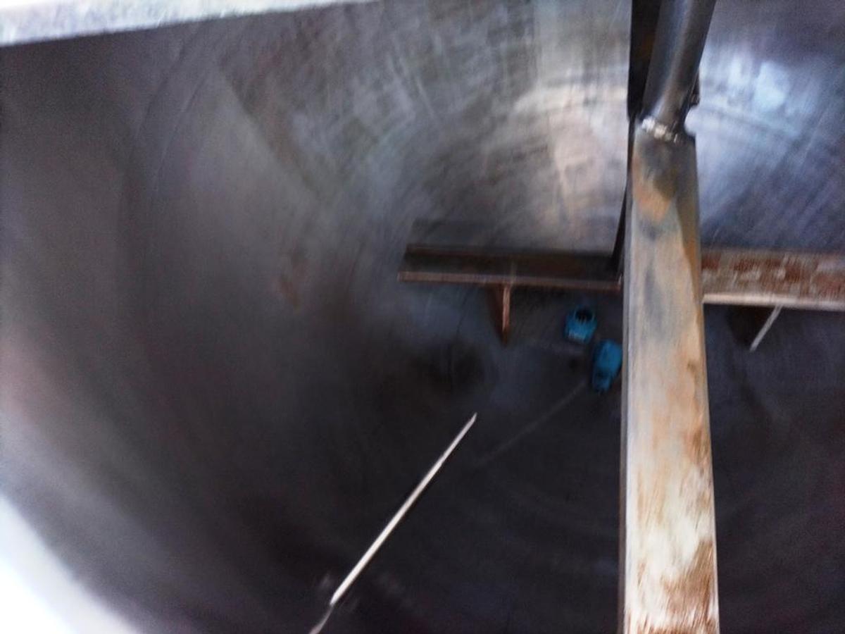 Used Kettle, 200 Gallon, Jacketed, Stainless Steel, Agitator, Lee Industries, 2 HP, #5991933