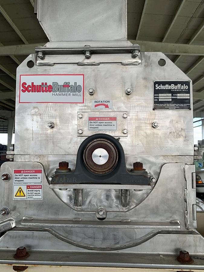 Used Mill, Hammer, Schutte Buffalo, Model WA20LSS, Stainless Steel, #5991941