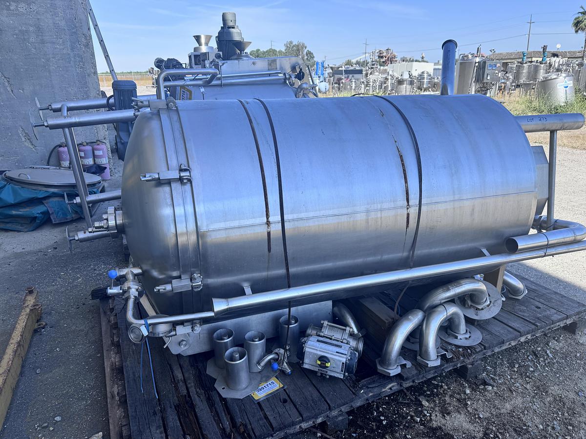 Used Kettle, 158 Gallon (600-Liter), DC Norris, Glycol Jacketed, Scrape Surface, #5991715