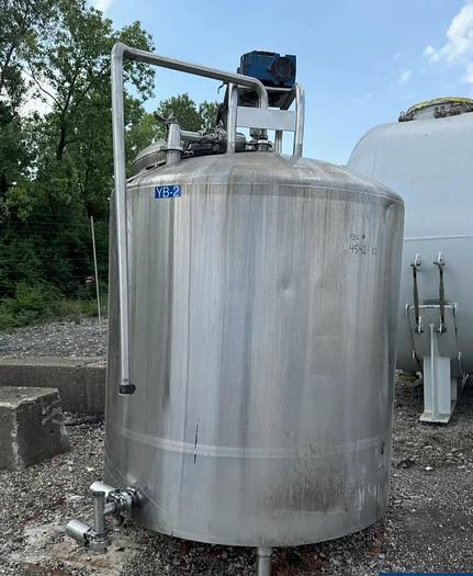 Used Kettle, 700 Gallon, DCI, 304 Stainless Steel, Agitated, Processor #5762891